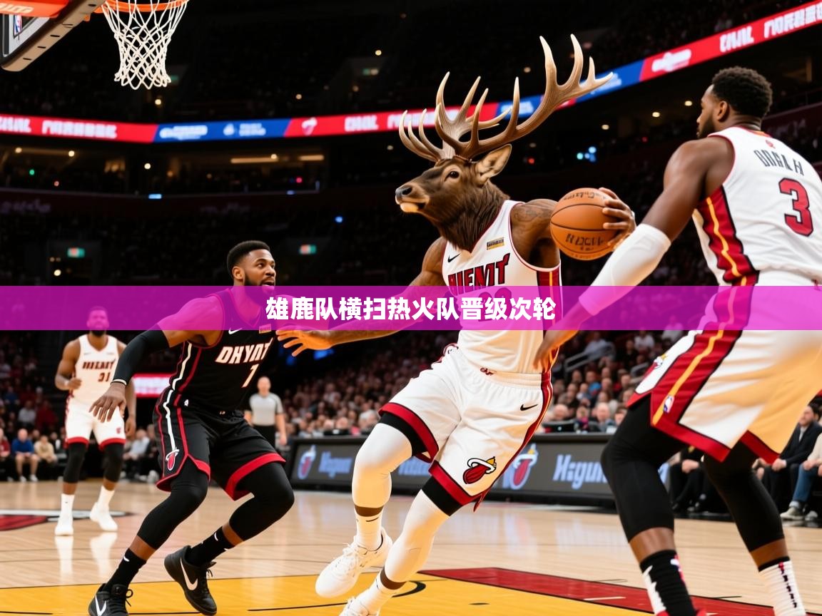 2025米兰体育在线雄鹿队横扫热火队晋级次轮