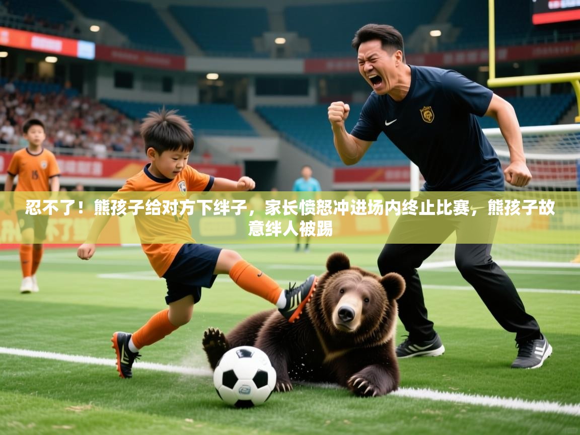 2025米兰体育是正规的吗忍不了!熊孩子给对方下绊子,家长愤怒冲进场内终止比赛,熊孩子故意绊人被踢