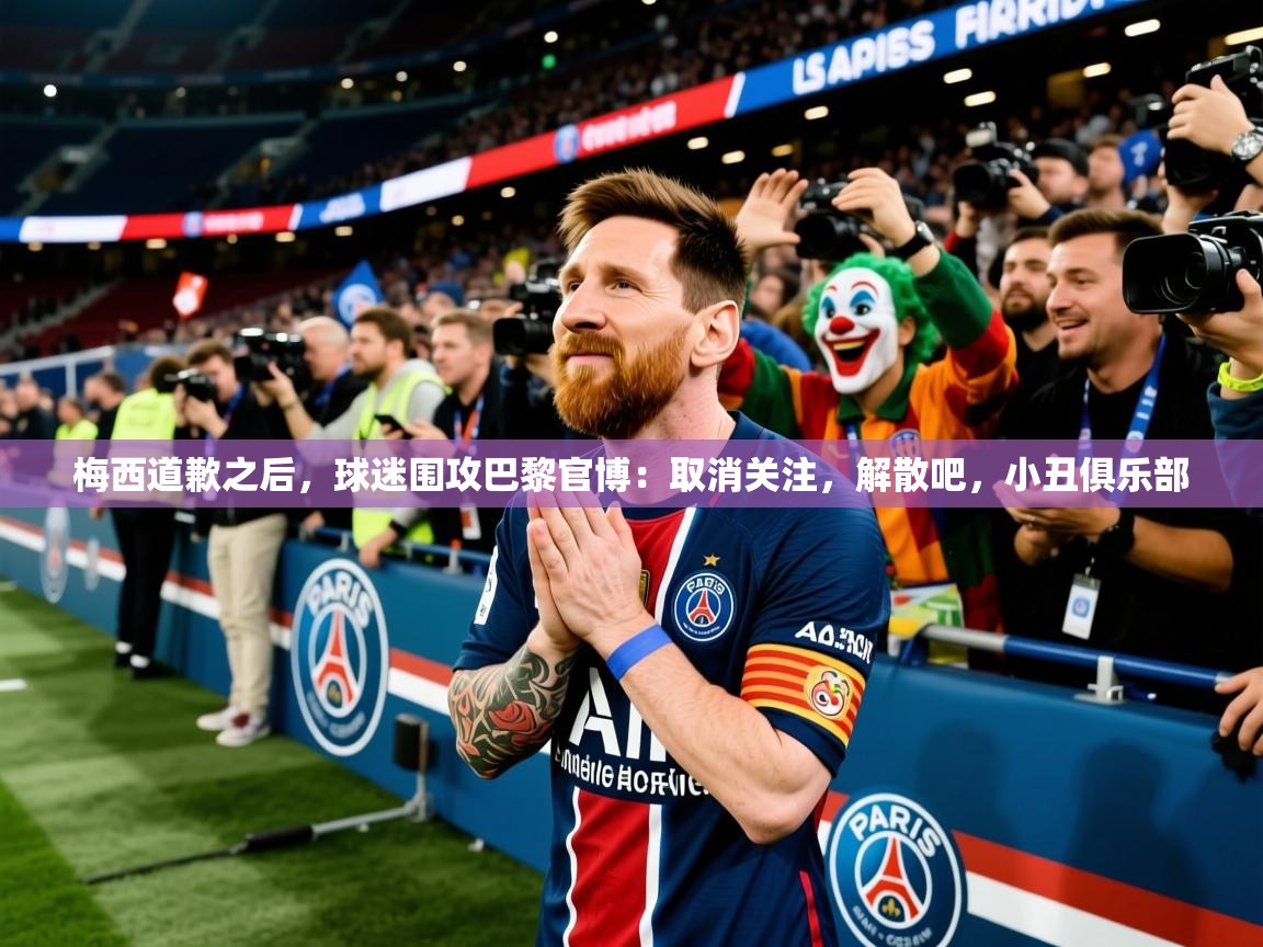 2025米兰体育梅西道歉之后，球迷围攻巴黎官博：取消关注，解散吧，小丑俱乐部